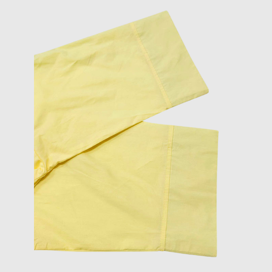 Mevelyn | High-Waisted Pleated V-Neck Maxi Shirt Dress