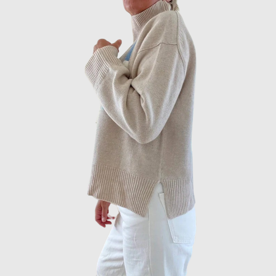 Arianwen | Vintage Cashmere Turtleneck Ski Sweater