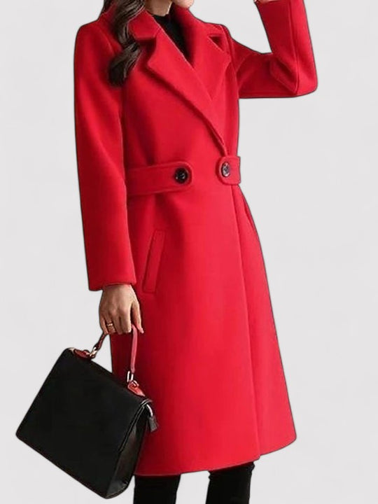 Noelle | Wool Coat with Belt