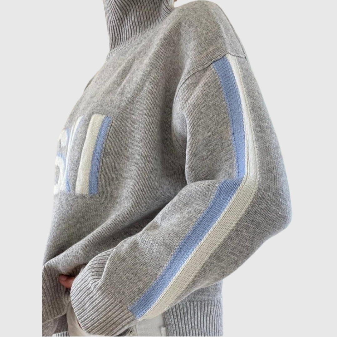 Arianwen | Vintage Cashmere Turtleneck Ski Sweater