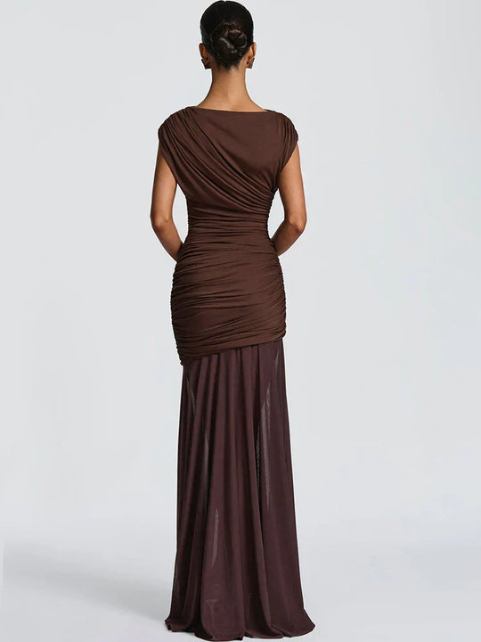 Lila Elegant Evening Gown